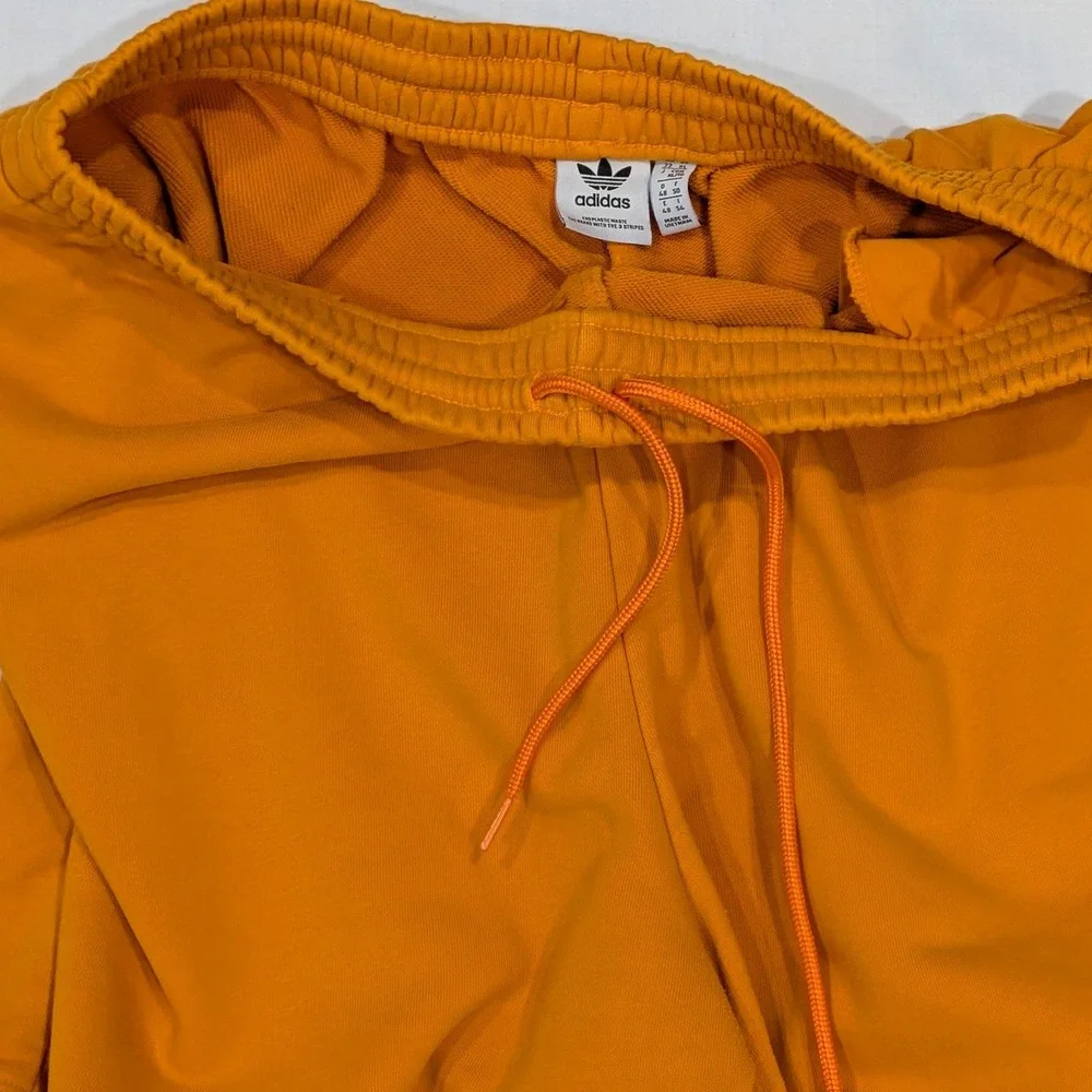 Adidas Originals Trefoil French Terry Shorts Orange Men's XL